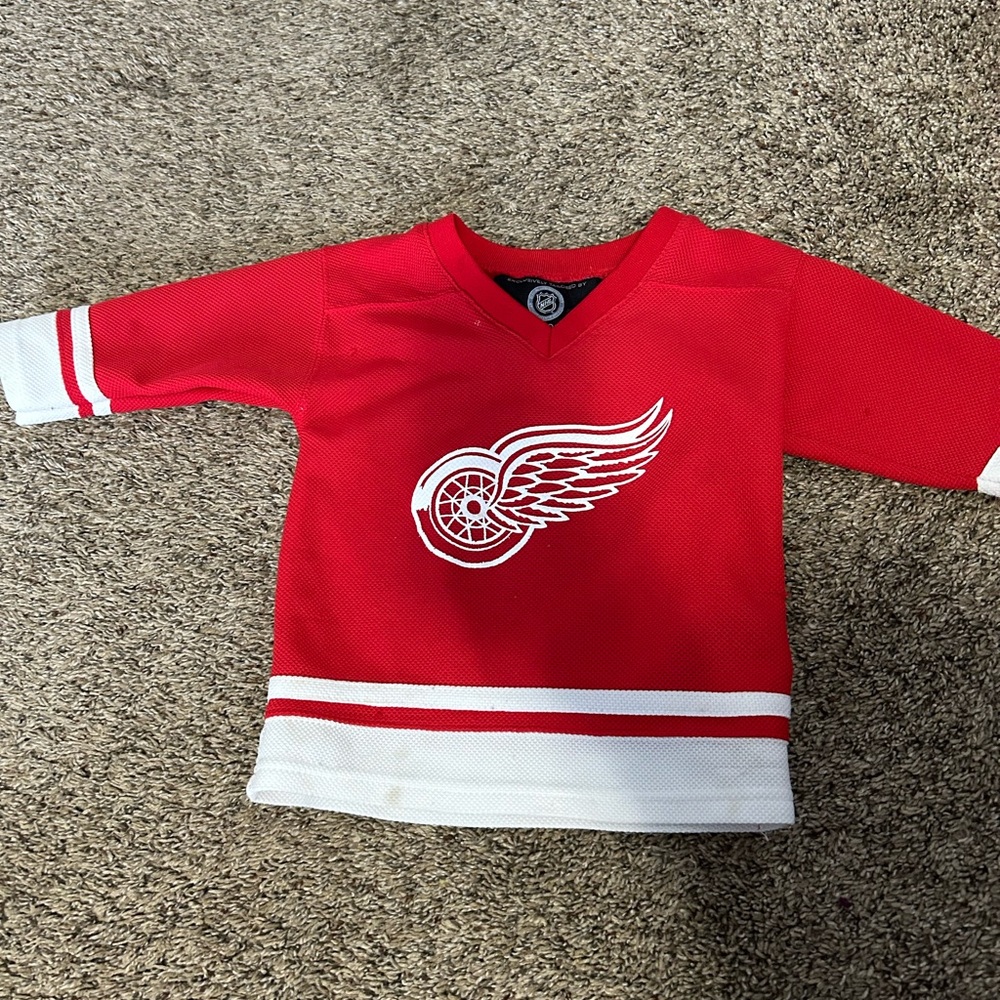 NHL Red and White Kids Jersey